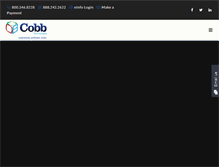 Tablet Screenshot of cobbtechnologies.com